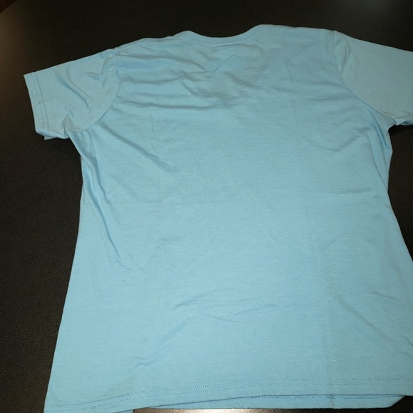*Light Blue Workout Shirt - Picture 3 of 3